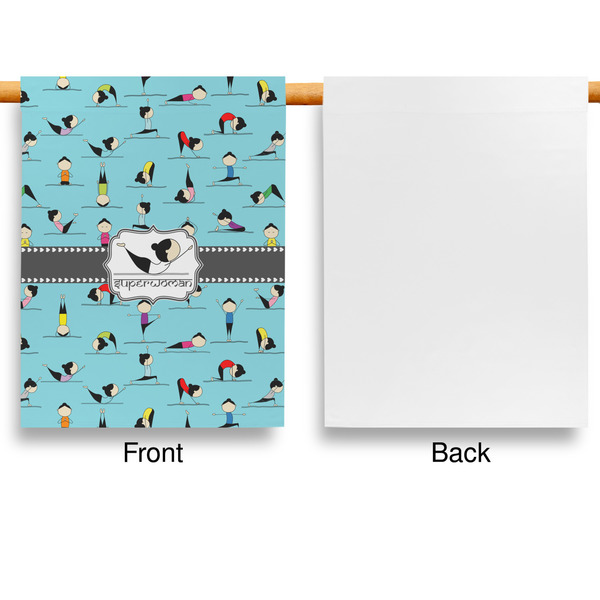 Yoga Poses House Flags - Single Sided - APPROVAL
