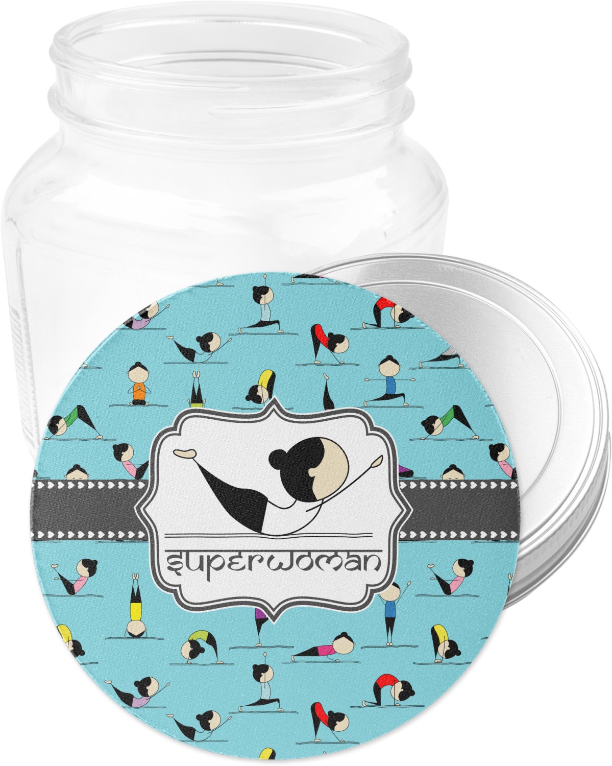 Custom Yoga Poses Jar Opener (Personalized) YouCustomizeIt