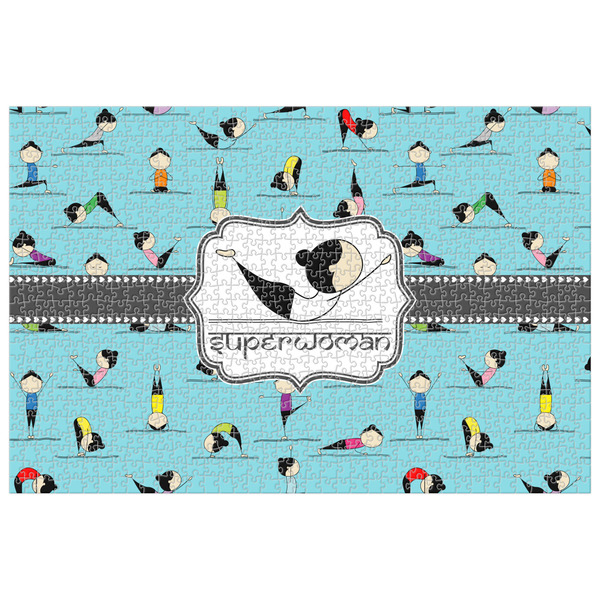 Custom Yoga Poses Jigsaw Puzzle - 1000-piece (Personalized)