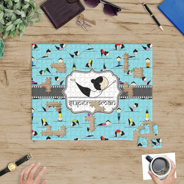 Yoga Poses Jigsaw Puzzle 500 Piece - In Context