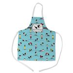 Yoga Poses Kid's Apron - Medium (Personalized)