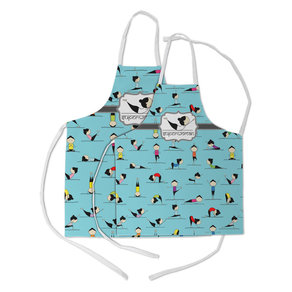 Yoga Poses Kid's Aprons - Parent - Main