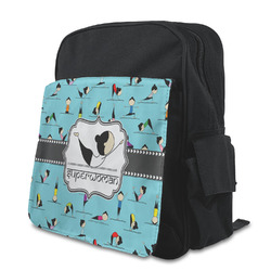 Yoga Poses Preschool Backpack (Personalized)