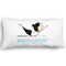 Yoga Poses King Pillow Case - FRONT (partial print)