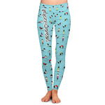 Yoga Poses Ladies Leggings - Extra Small (Personalized)