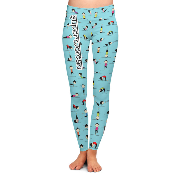Custom Yoga Poses Ladies Leggings - Extra Small (Personalized)
