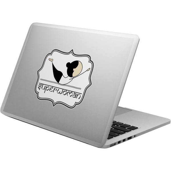 Custom Yoga Poses Laptop Decal (Personalized)