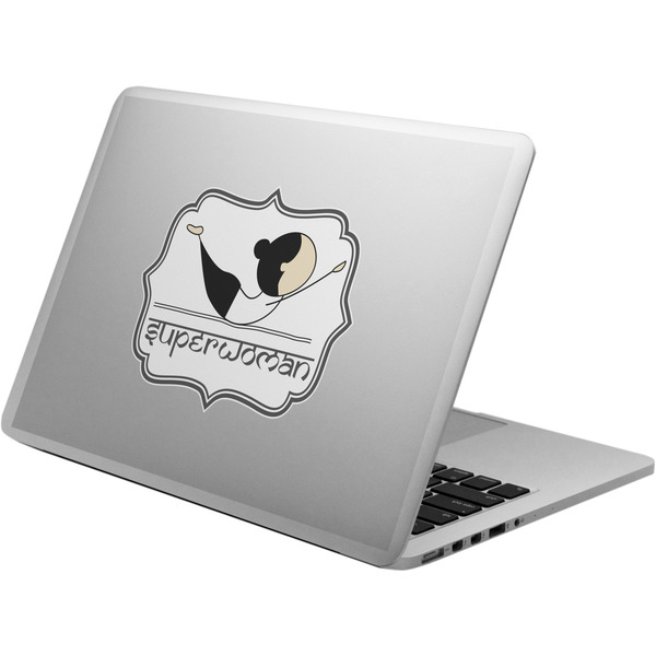 Custom Yoga Poses Laptop Decal (Personalized)