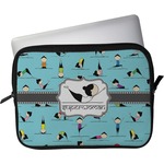 Yoga Poses Laptop Sleeve / Case - 11" (Personalized)