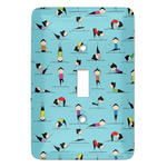 Yoga Poses Light Switch Cover (Single Toggle)