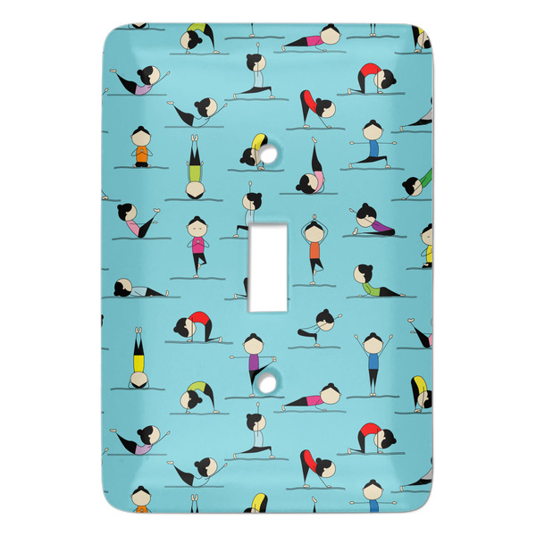 Custom Yoga Poses Light Switch Cover (Single Toggle)