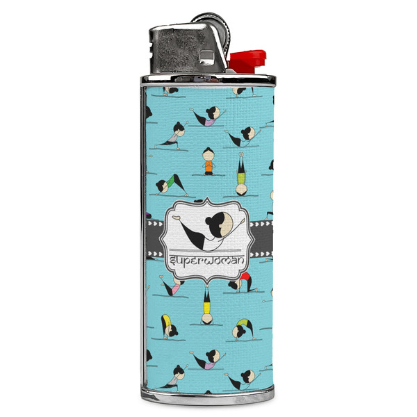 Custom Yoga Poses Case for BIC Lighters (Personalized)