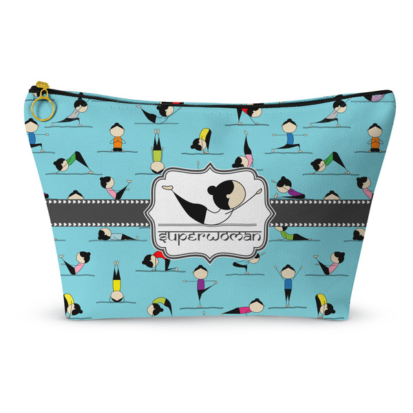 Custom Yoga Poses Makeup Bag - Small - 8.5"x4.5" (Personalized)