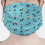 Yoga Poses Face Mask Cover