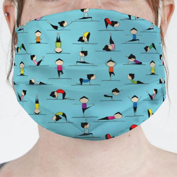 Custom Yoga Poses Face Mask Cover