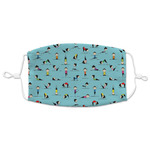 Yoga Poses Adult Cloth Face Mask - XLarge