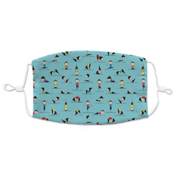 Yoga Poses Adult Cloth Face Mask - XLarge