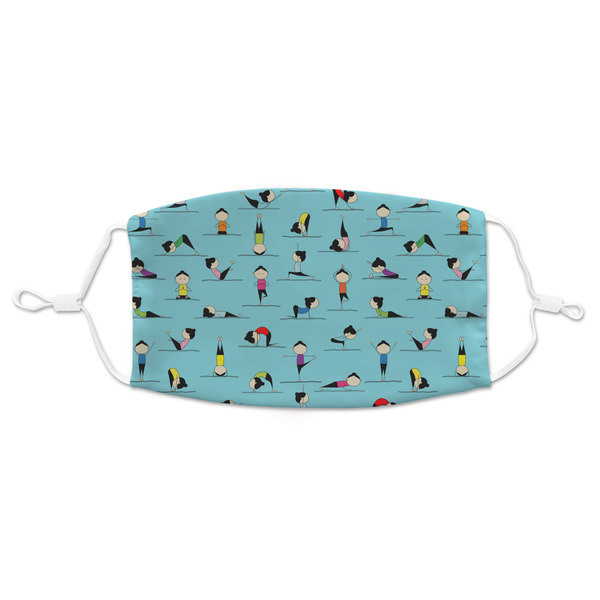 Custom Yoga Poses Adult Cloth Face Mask