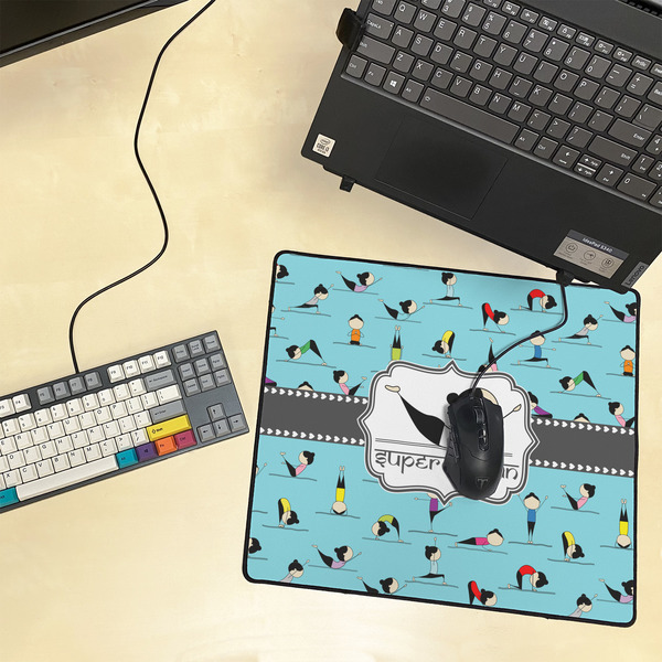 Yoga Poses Medium Gaming Mats - LIFESTYLE