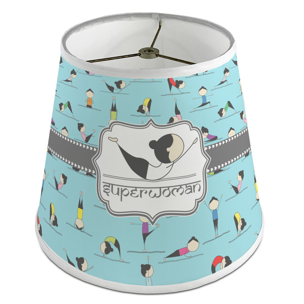 Custom Yoga Poses Empire Lamp Shade (Personalized)