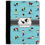 Yoga Poses Notebook Padfolio w/ Name or Text