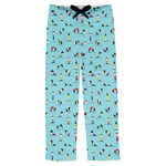 Yoga Poses Mens Pajama Pants - S
