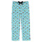 Yoga Poses Mens Pajama Pants - XS
