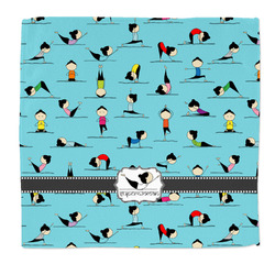 Yoga Poses Microfiber Dish Rag (Personalized)