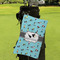 Yoga Poses Microfiber Golf Towels - Small - LIFESTYLE
