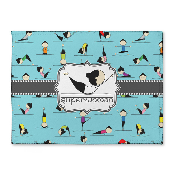 Custom Yoga Poses Microfiber Screen Cleaner (Personalized)