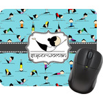 Yoga Poses Rectangular Mouse Pad (Personalized)