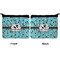 Yoga Poses Neoprene Coin Purse - Front & Back (APPROVAL)