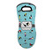 Yoga Poses Neoprene Oven Mitt w/ Name or Text