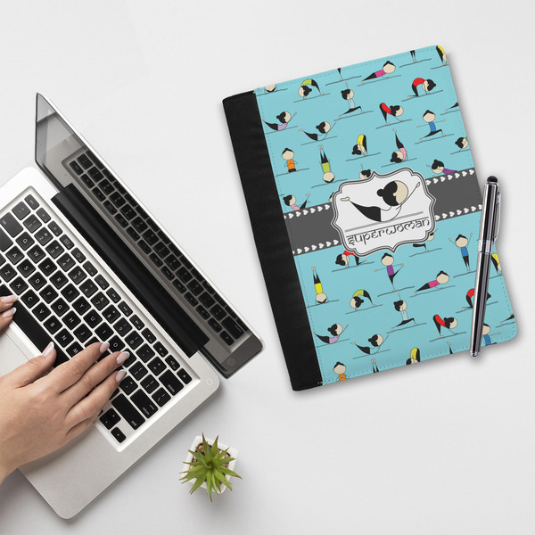 Yoga Poses Notebook Padfolio - LIFESTYLE (large)