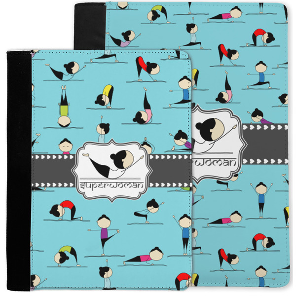 Yoga Poses Notebook Padfolio - MAIN