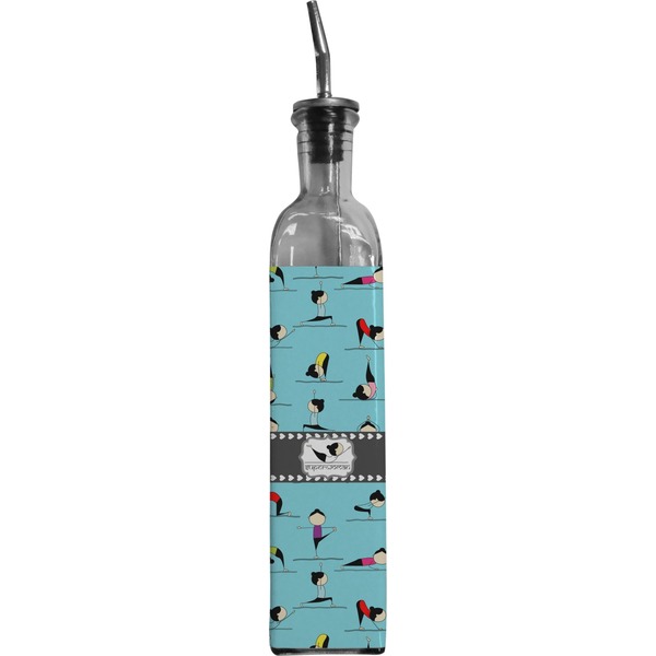 Custom Yoga Poses Oil Dispenser Bottle (Personalized)