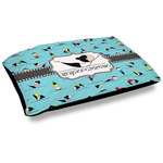 Yoga Poses Outdoor Dog Bed - Large (Personalized)