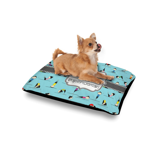 Yoga Poses Outdoor Dog Beds - Small - IN CONTEXT
