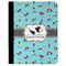 Yoga Poses Padfolio Clipboards - Large - FRONT