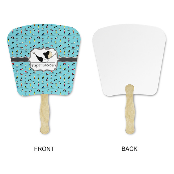 Yoga Poses Paper Fans - Approval