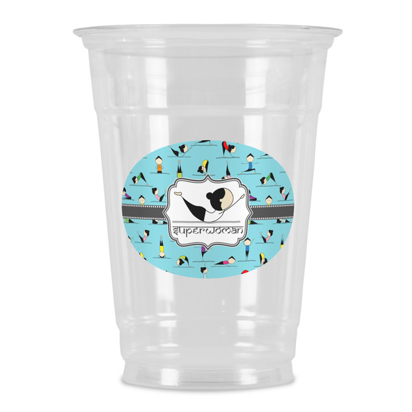 Custom Yoga Poses Party Cups - 16oz (Personalized)