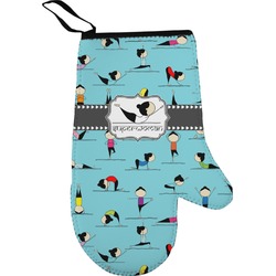 Yoga Poses Oven Mitt (Personalized)