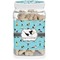 Yoga Poses Dog Treat Jar (Personalized)