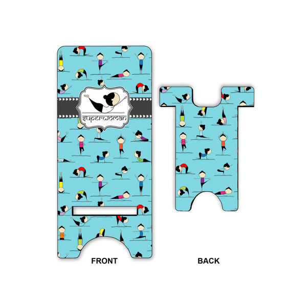 Yoga Poses Phone Stand - Front & Back