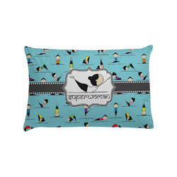 Yoga Poses Pillow Case - Standard (Personalized)