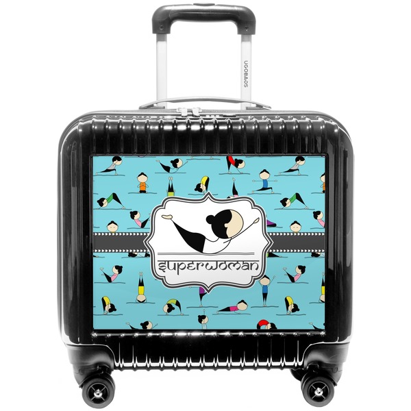 Custom Yoga Poses Pilot / Flight Suitcase (Personalized)