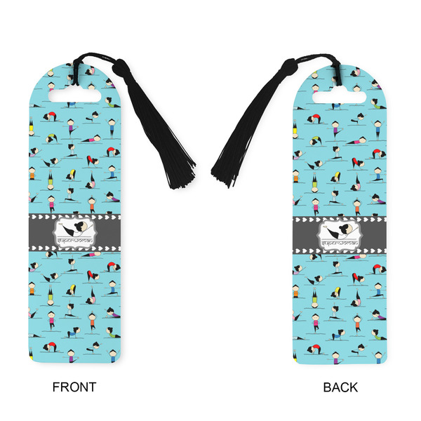 Yoga Poses Plastic Bookmarks - Approval