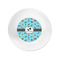 Yoga Poses Plastic Party Appetizer & Dessert Plates - Approval