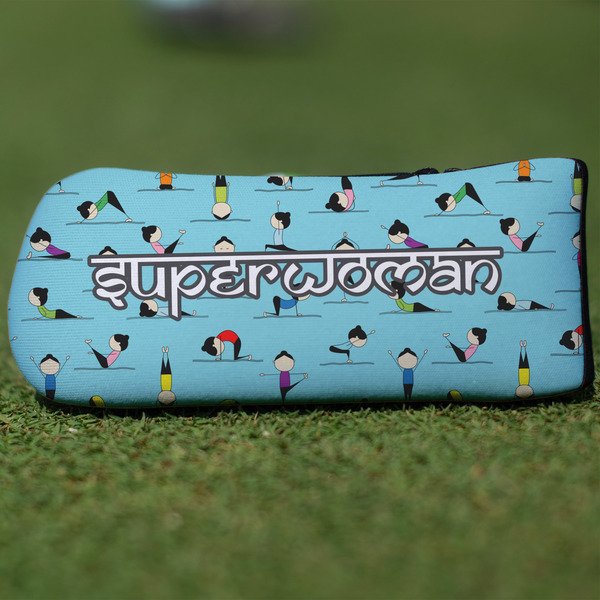 Custom Yoga Poses Blade Putter Cover (Personalized)