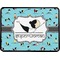 Yoga Poses Rectangular Trailer Hitch Cover (Personalized)